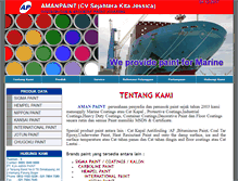 Tablet Screenshot of amanpaint.com